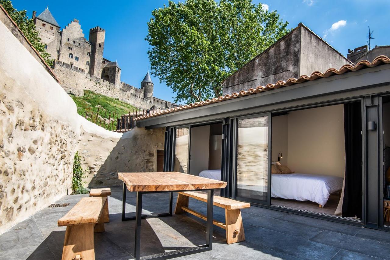 카르카손 Le Jardin De La Tour Pinte 아파트 외부 사진